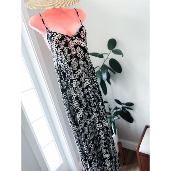 The Market Stroll Daydreamer wanderer flowing pocketed maxi dress - Picture 1 of 6